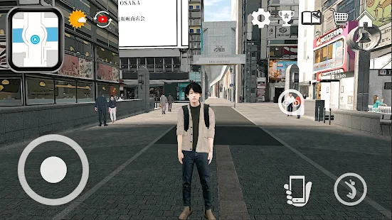 大阪フードデリバリー - 日本仮想旅行 3Dスクリーンショット 12