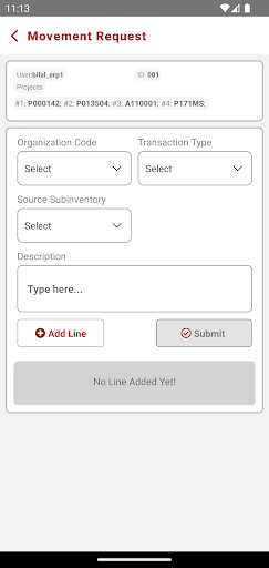 El-Seif Inventory Screen 3