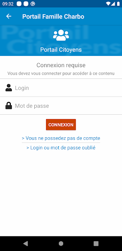 Portail Famille Charbo