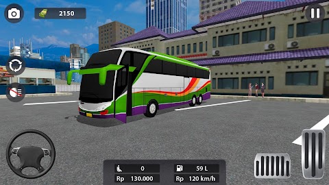 バス駐車場ゲーム - バスを運転するゲームのおすすめ画像1