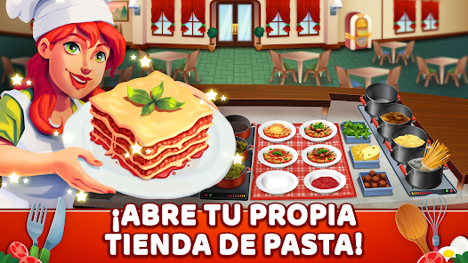 Captura de Pantalla 1 My Pasta Shop: Cooking Game android