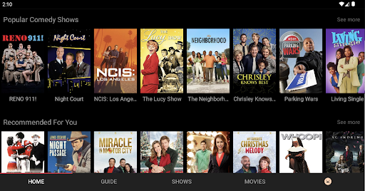 Screenshot of SFCNtv