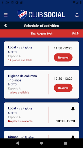 Nacional Club Social Screen 3