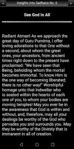 Insights Into Sadhana Book 6