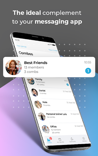 Android application CombMe screenshort