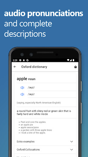 Oxford Dictionary Screen 2