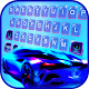 Sports Car Neon Keyboard Background Download on Windows
