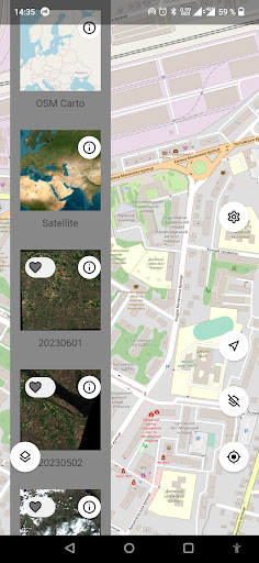 Android application Maps Detector screenshort