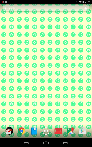 りんごの水玉　壁紙 Screen 2