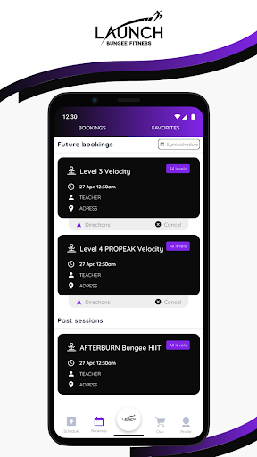 Launch Bungee Fitness