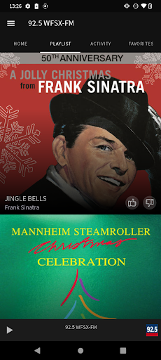 92.5 WFSX-FM Screen 3