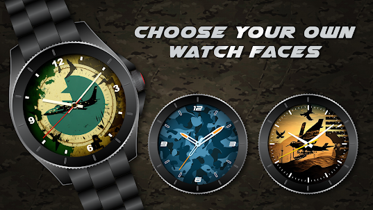 Military Watchface for Wear OS