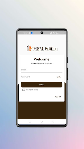 Android application HSM Work screenshort