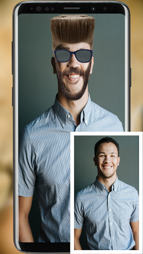 Beard Photo Editor App Screen 2