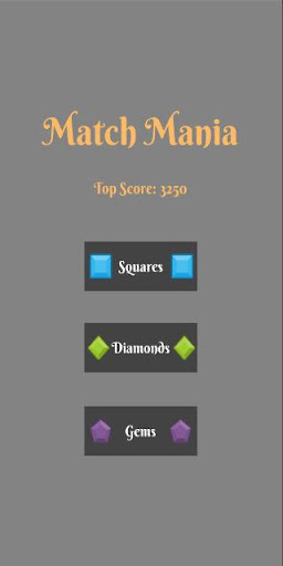 Android application match mania screenshort