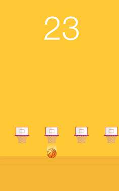 Catching Basketballs Offline - Screenshot 1