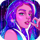 Neon Coloring Book Offline, Paint by Number Games - Androidアプリ