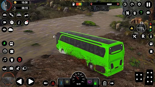 Offroad Racing in Bus Game