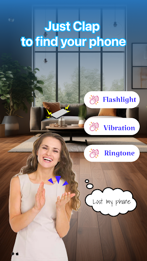 Find My Phone By Clap and Flash