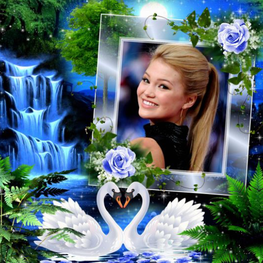 Waterfall Photo Frame : Lovely