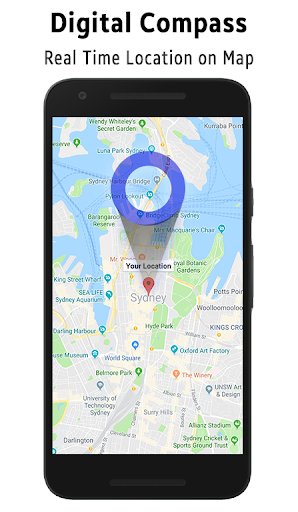 Digital Compass for Android Screen 3