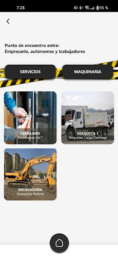Profesional de la construcción Screen 2