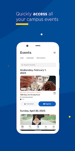 Goucher Gopher App Screen 3