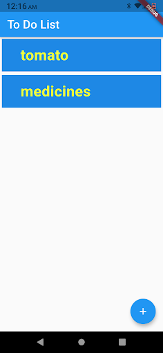 OneList Screen 2
