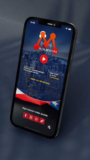 Android application Rádio Manchete USA 2 screenshort