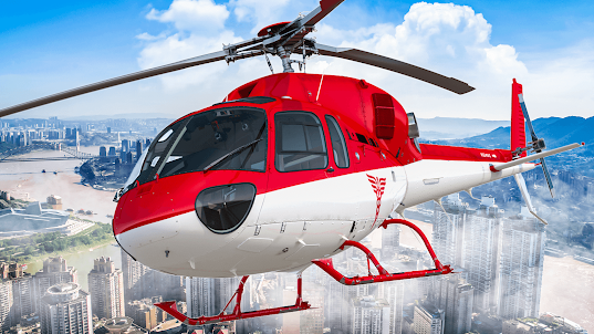 Helicopter Pilot Flying Sim
