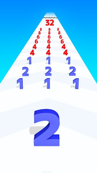 Number Run Game: Merge Number 1.0.20 APK + Мод (Unlimited money) за Android