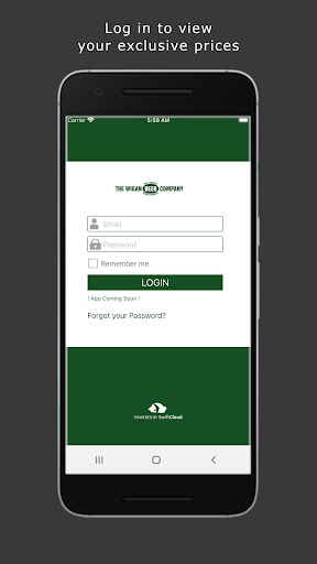 Android application Wigan Beer Company screenshort