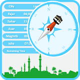 Qibla Direction & Prayers Time icon