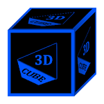 Cover Image of Download 3D Flat Blue Icon Pack  APK