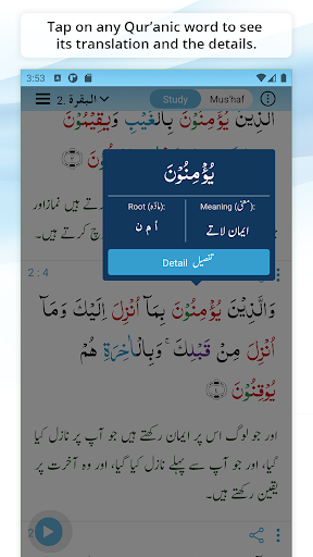 EZQuran Study (Quran Grammar) Screenshot 3 - AppWisp.com