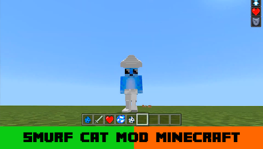Smurf Cat Mod in Minecraft