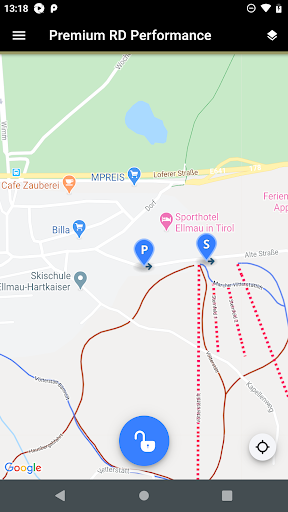 Android application Granville GPS Tracker screenshort