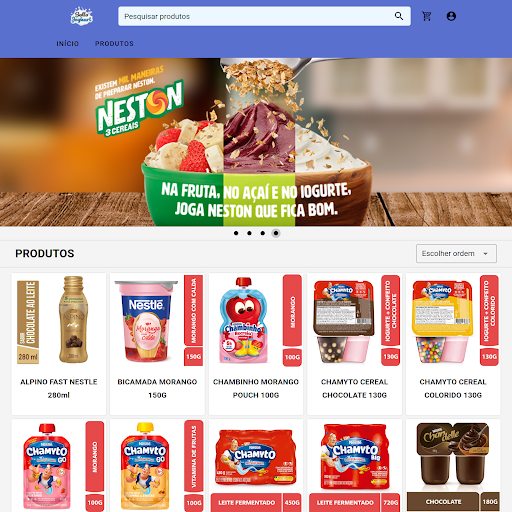 Android application Portal Joghurt screenshort