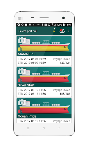 arl Project Vessel Timesheet Screen 3