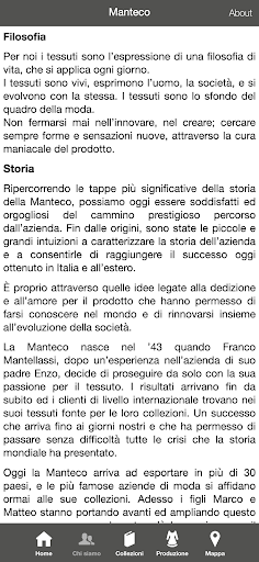 Android application Manteco App screenshort