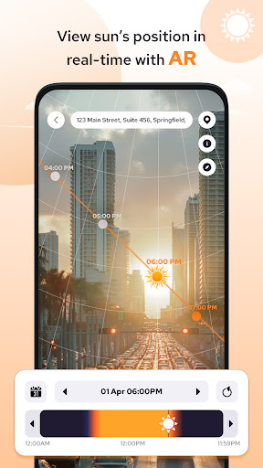 Screenshot of Solar & Sun Position Tracker