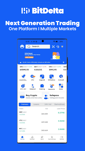 BitDelta-Trade Crypto & Forex Screen 2