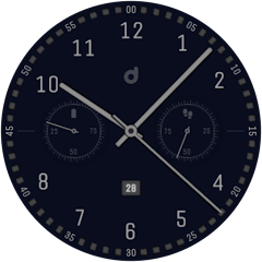 DS A004 - Analog watch face