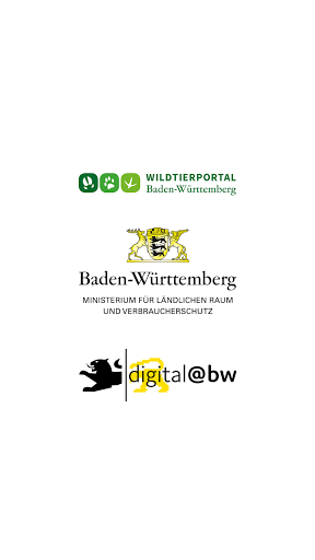 Android application Wildtier BW screenshort