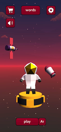 Android application Learn with Astronaut screenshort