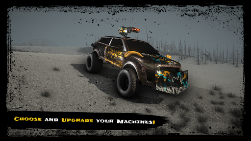 Wrecked Cars Post-Apo War wit