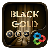 Black Gold GO Launcher Theme icon