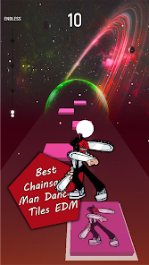 Chainsaw Man Dance Tiles Hop 1 APK + Mod (Free purchase) for Android