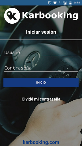 Android application Conductor Karbooking screenshort