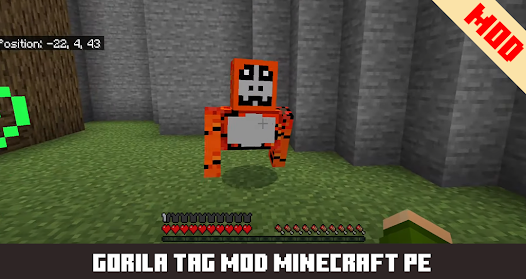 Gorilla Tag skin for Mcpe 1.0 APK + Мод (Unlimited money) за Android